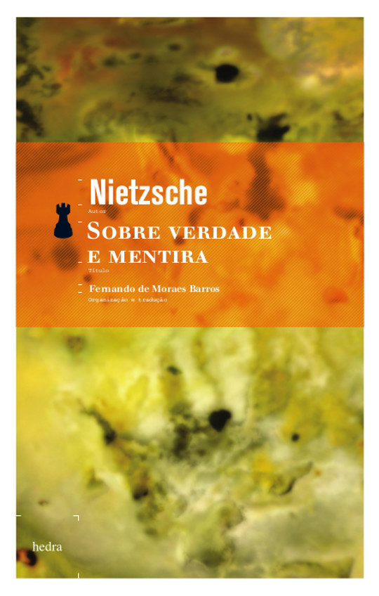 Sobre verdade e mentira (Friedrich Nietzsche. Editora Hedra) [PHI038000]